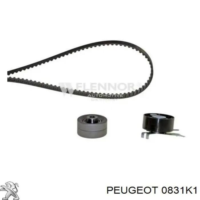 Комплект ГРМ Peugeot/Citroen 00000831V6 ціна, від 86.46 USD