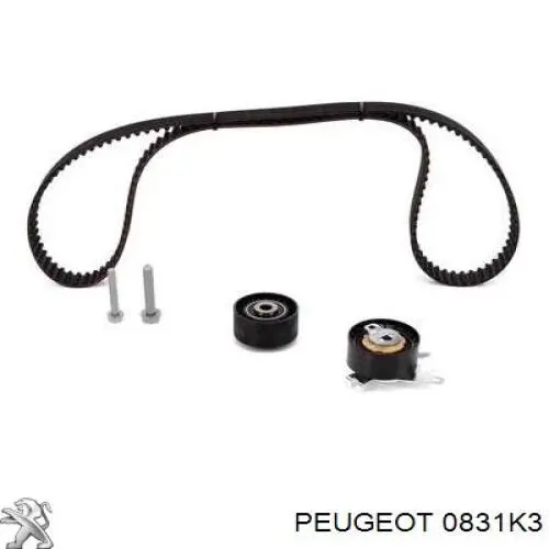 Комплект ГРМ Peugeot/Citroen 0831K3 ціна, від 91.89 USD