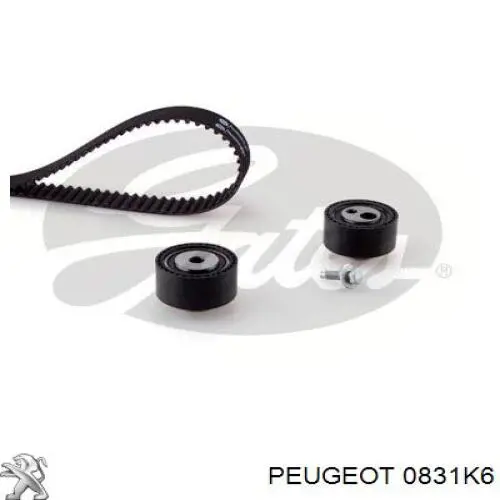 Купити 0831K6 Peugeot/Citroen Натягувач ременя ГРМ