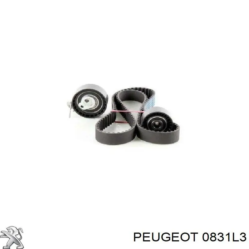Комплект ГРМ Peugeot/Citroen 0831L3 ціна, від 63.08 USD