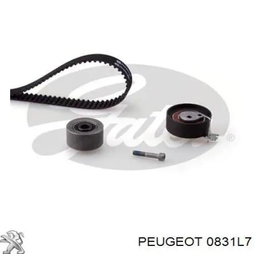 Комплект ГРМ Peugeot/Citroen 0831L7 ціна, від 42.23 USD