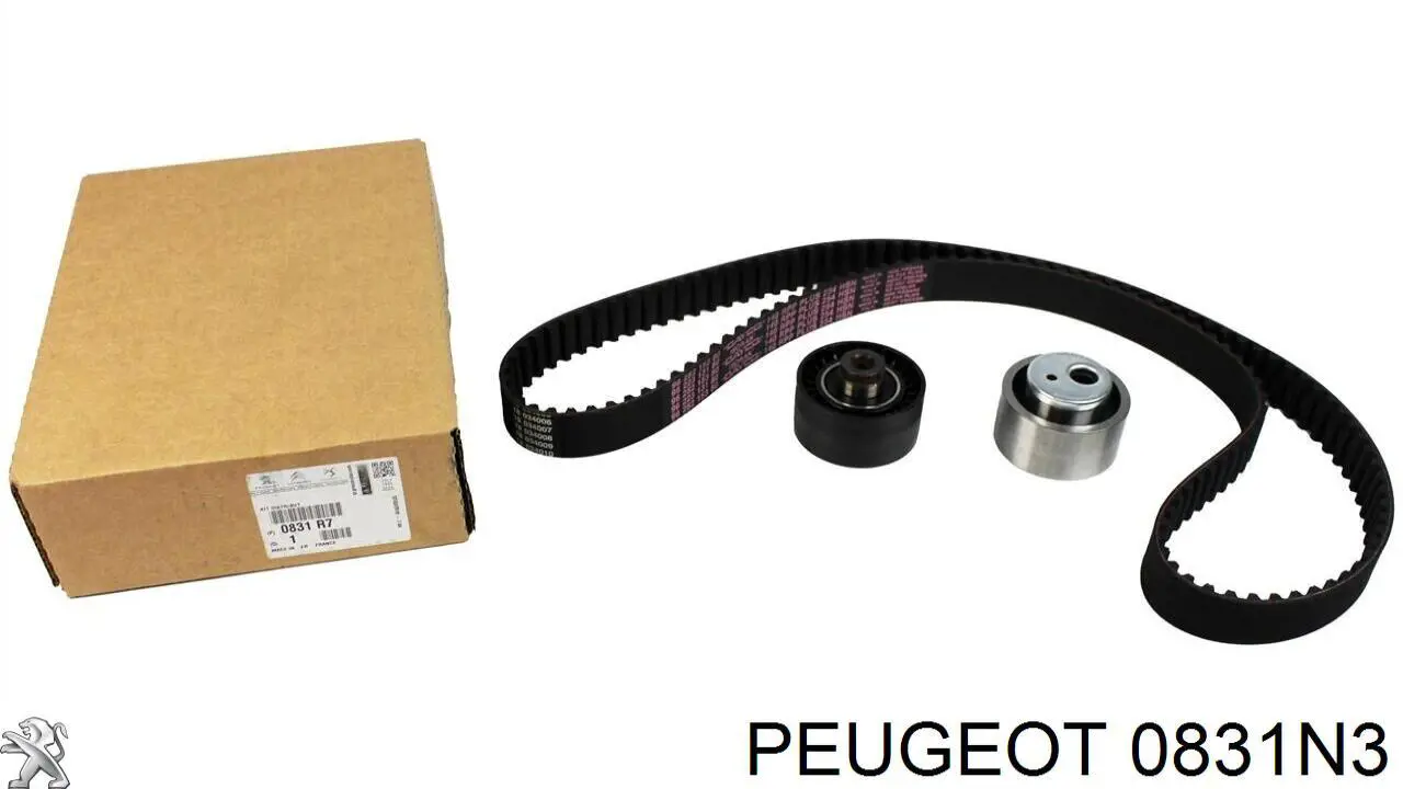 Комплект ГРМ Peugeot/Citroen 0831N3 ціна, від 61.30 USD