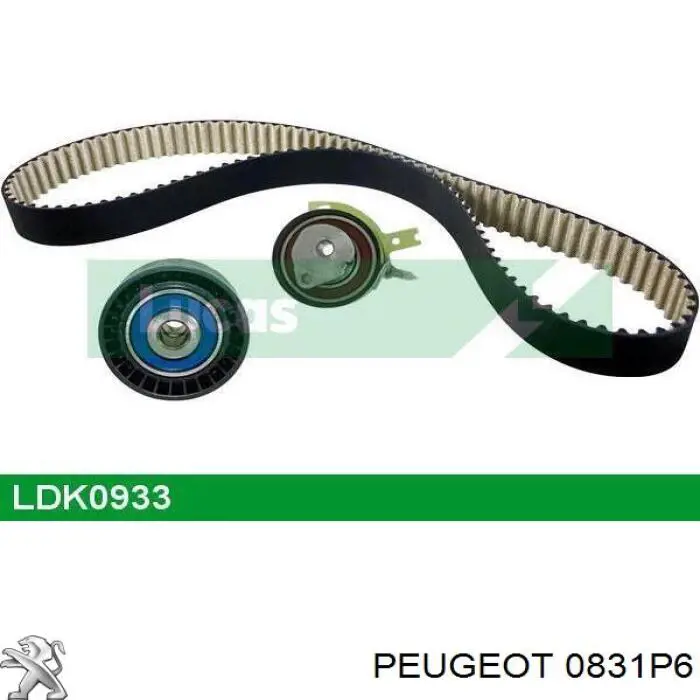 Купити 0831P6 Peugeot/Citroen ГРМ ремень
