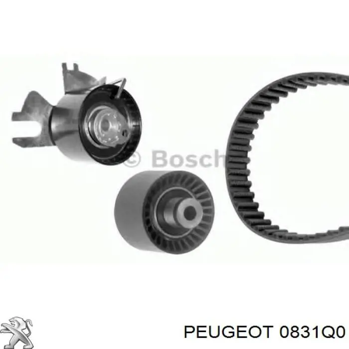Комплект ГРМ Peugeot/Citroen 0831Q0 ціна, від 85.39 USD