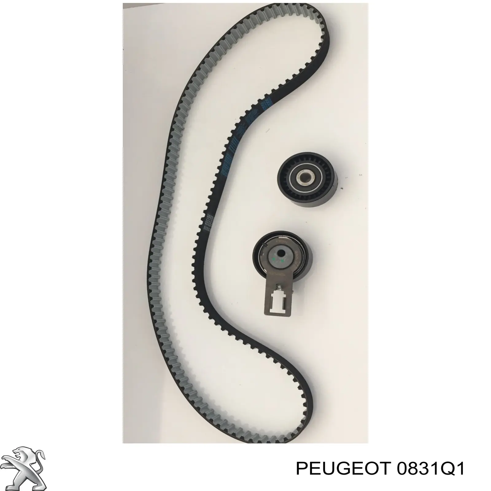 0831Q1 Peugeot/Citroen Ремінь ГРМ, комплект
