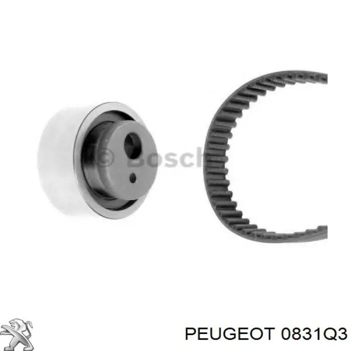 Комплект ГРМ Peugeot/Citroen 0831Q3 ціна, від 27.07 USD