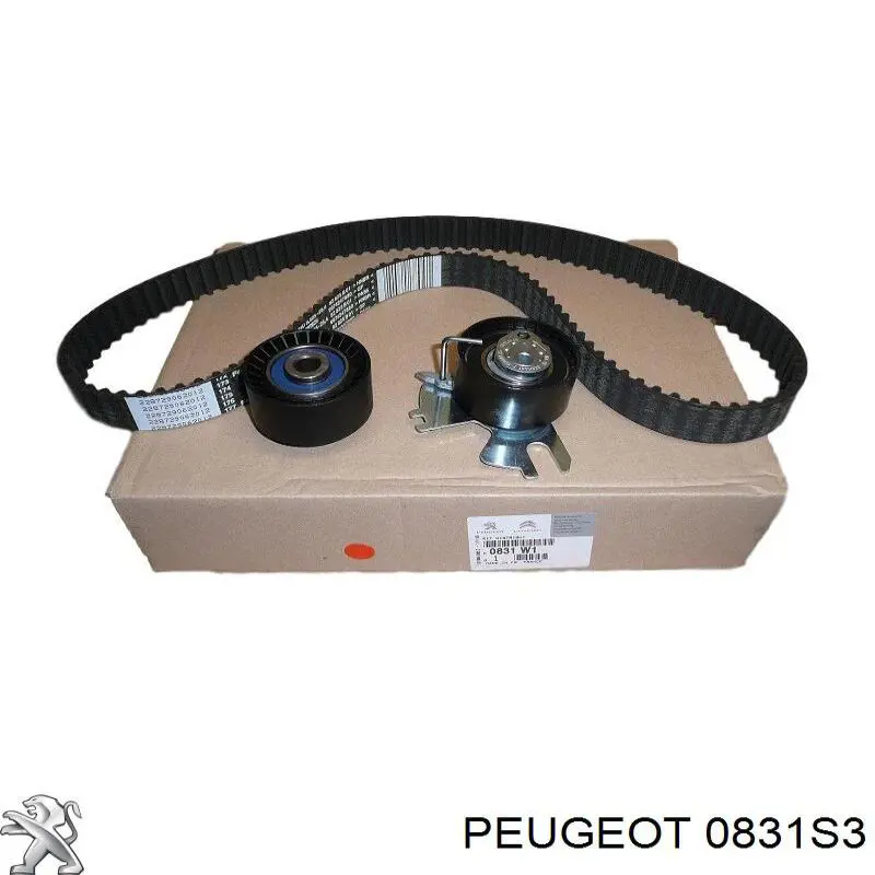 Комплект ГРМ Peugeot/Citroen 0831S3 ціна, від 72.50 USD