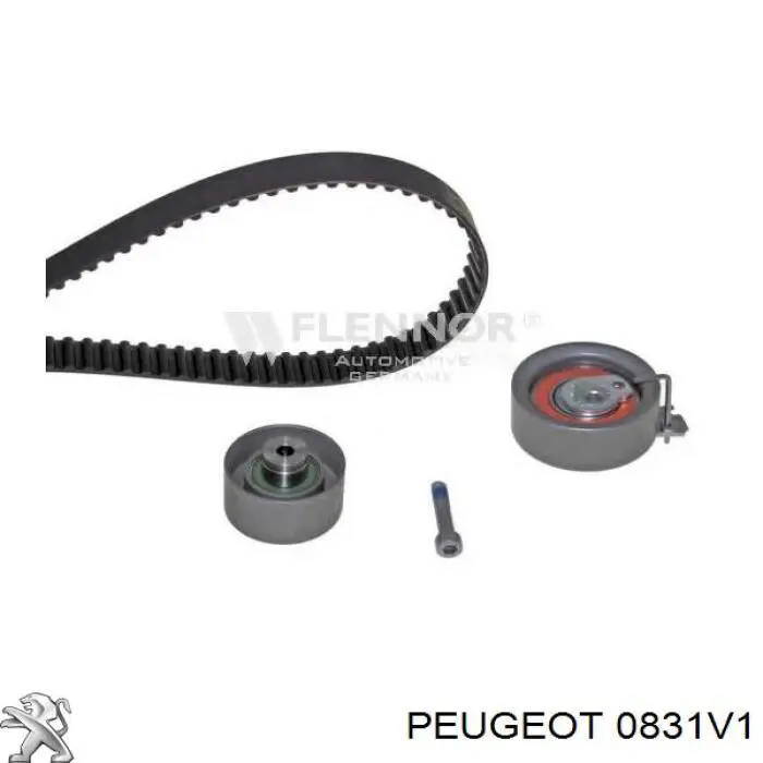 Комплект ГРМ Peugeot/Citroen 0831V1 ціна, від 71.06 USD