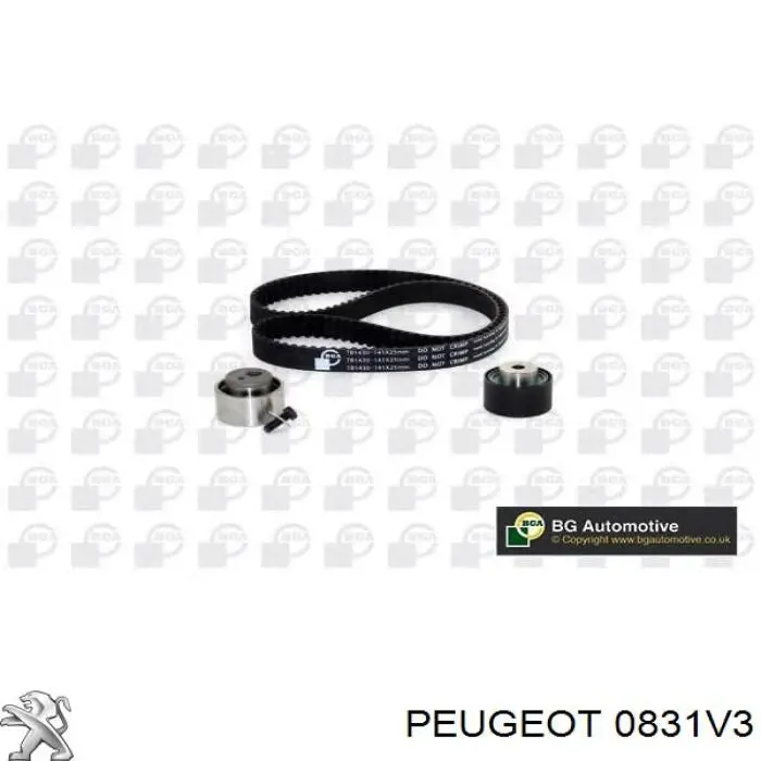 0831V3 Peugeot/Citroen Комплект ГРМ (Ремень, Комплект роликов)