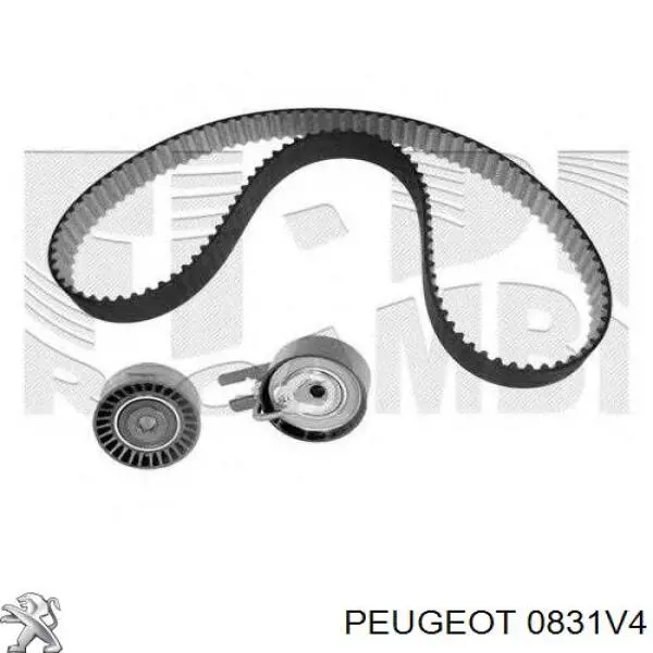Комплект ГРМ Peugeot/Citroen 0831V4 ціна, від 68.55 USD