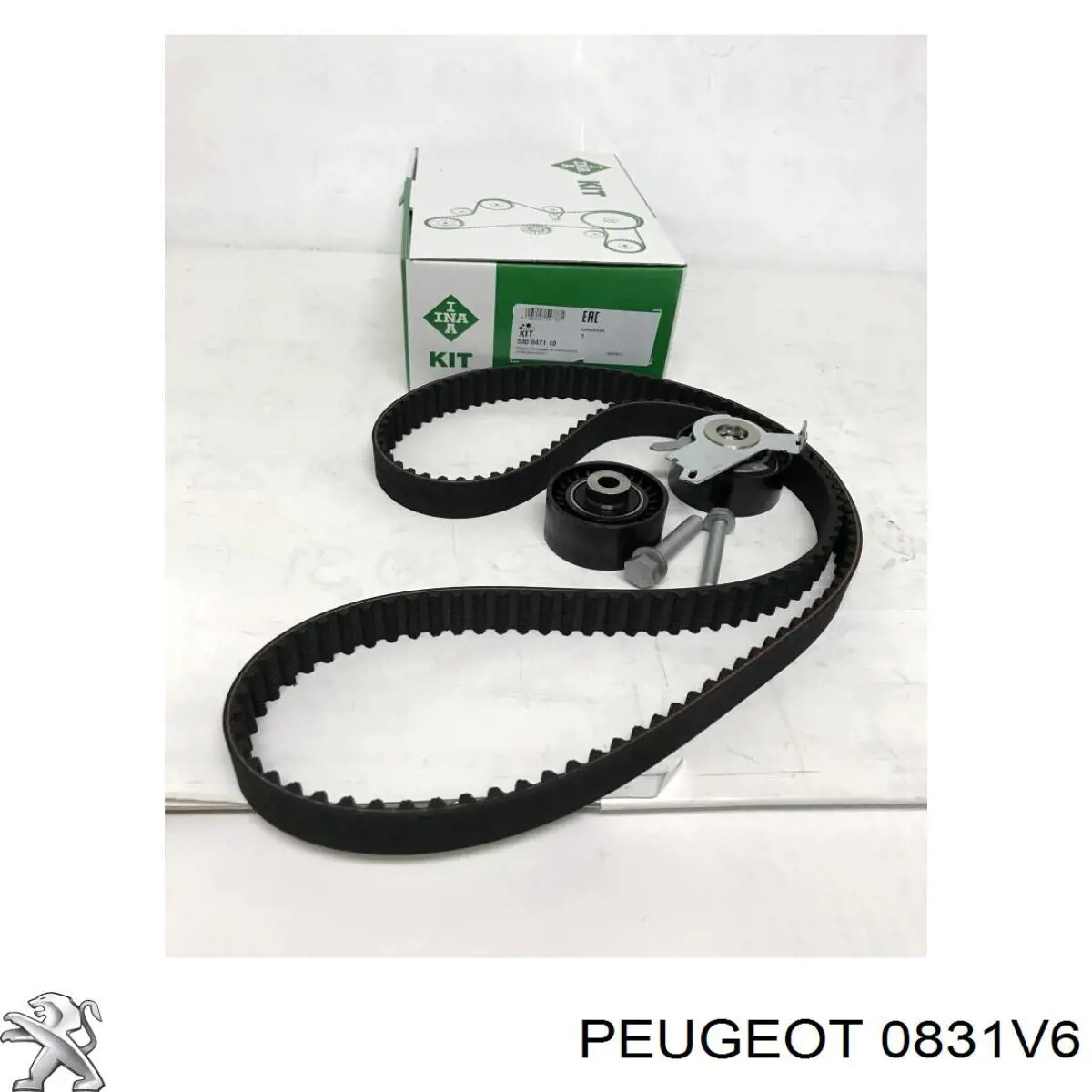 0831V6 Peugeot/Citroen Ремінь ГРМ, комплект