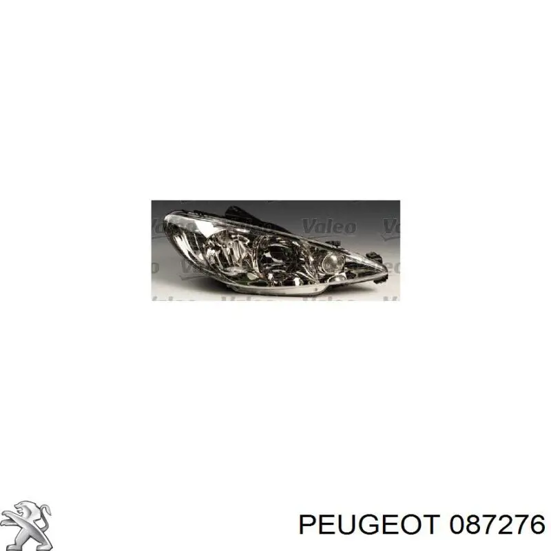 Фара права 087276 Peugeot/Citroen