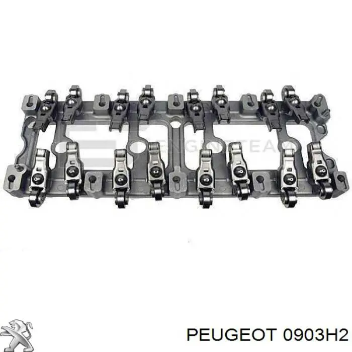 0903H2 Peugeot/Citroen блок коромисел/клапанних важелів (постіль)