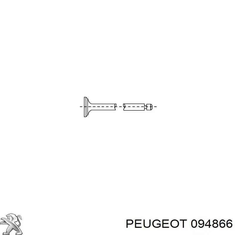 Клапан впускний PFIA024S0D AMP/Paradowscy
