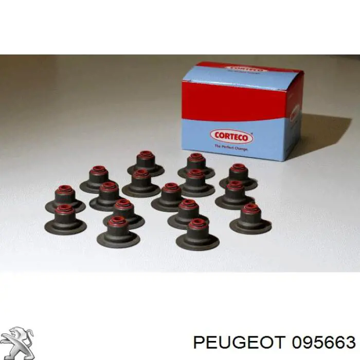 095663 Peugeot/Citroen сальник клапана (маслознімний, впуск/випуск)
