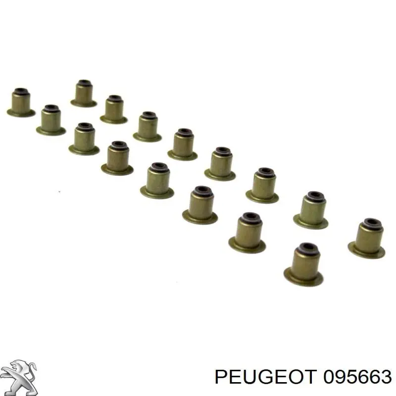 Сальник клапана (маслознімний), впуск/випуск Peugeot/Citroen 095663 ціна, від 1.58 USD
