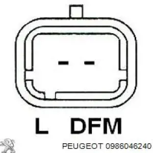 0986046240 Peugeot/Citroen Авто генератор