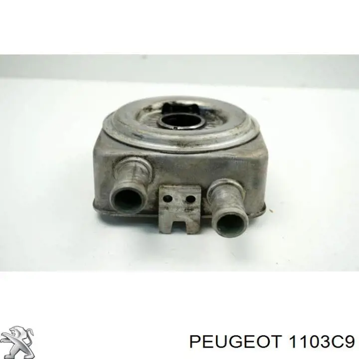 Радіатор масляний (холодильник), під фільтром Peugeot 405 2 (4B) (Пежо 405)