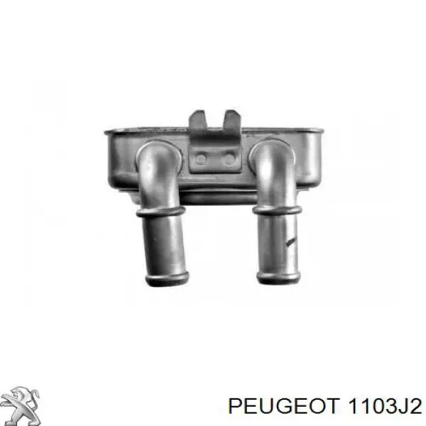 1103J2 Peugeot/Citroen радіатор масляний (холодильник, під фільтром)
