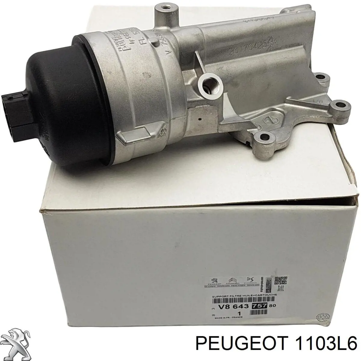 Корпус масляного фільтра Peugeot/Citroen 1103L6