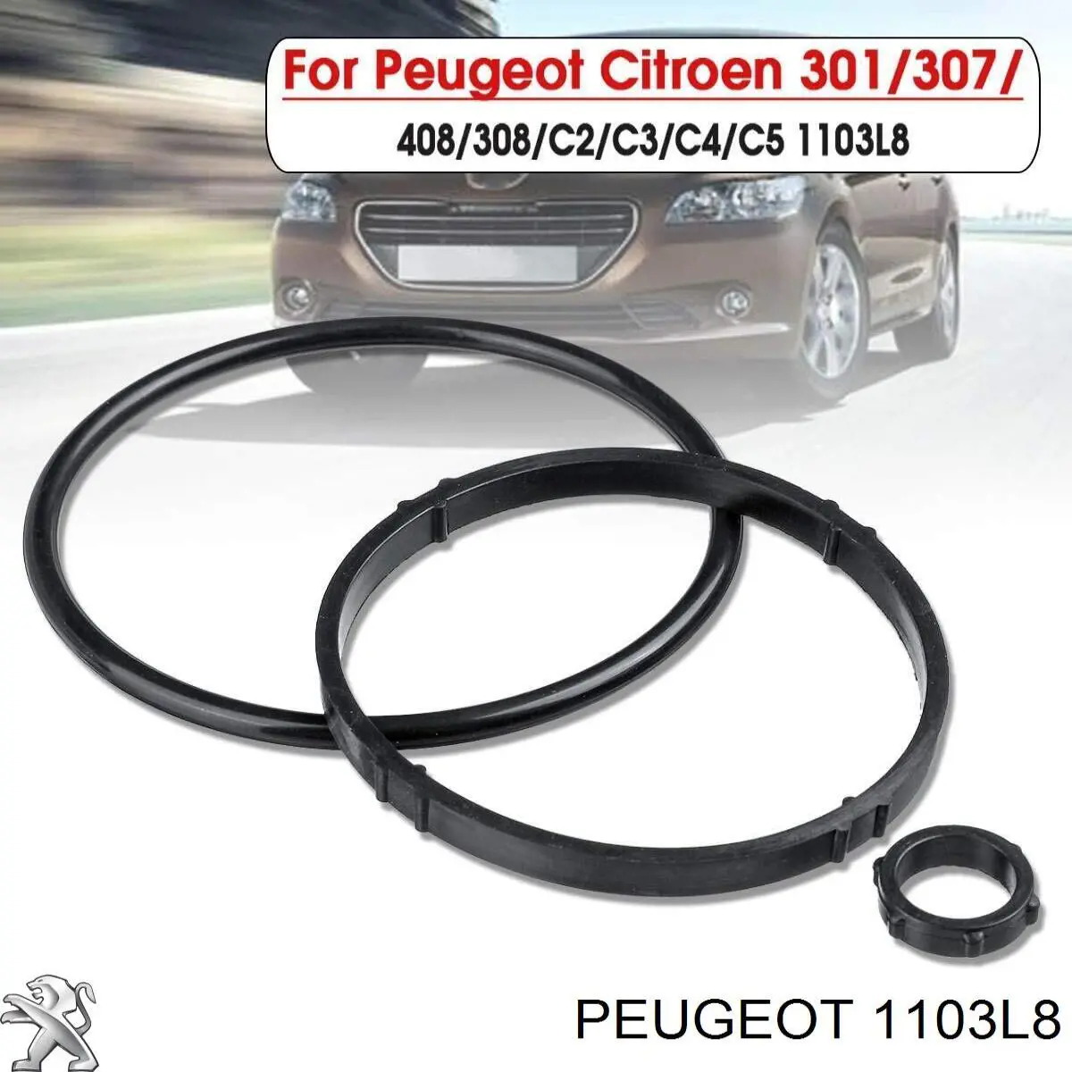 Прокладка адаптера маслянного фільтра Peugeot/Citroen 1103L8