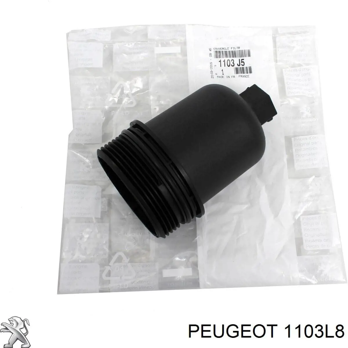 Купити 1103L8 Peugeot/Citroen Прокладка адаптера маслянного фільтра