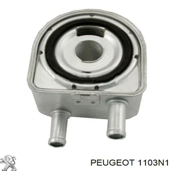 1103N1 Peugeot/Citroen радіатор масляний (холодильник, під фільтром)