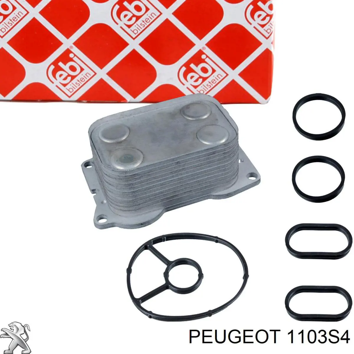 Корпус масляного фільтра Peugeot/Citroen 1103S4 ціна, від 22.31 USD
