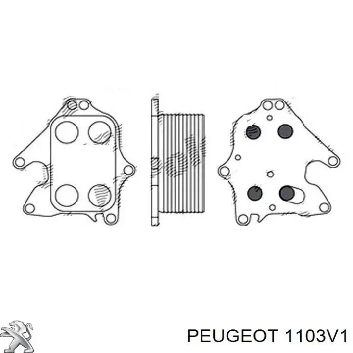 Купити 1103V1 Peugeot/Citroen 