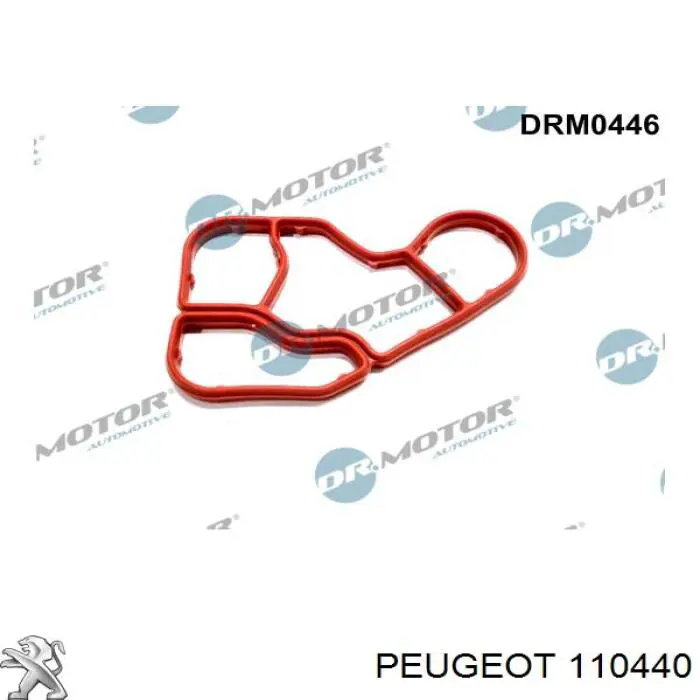 110440 Peugeot/Citroen Прокладка адаптера маслянного фільтра