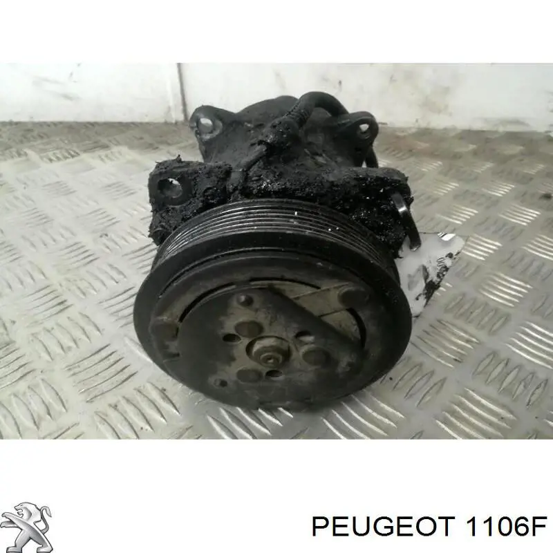 Компресор кондиціонера 1106F Peugeot/Citroen