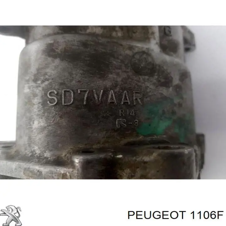 Компресор системи кондиціювання Peugeot/Citroen 1106F ціна, від 69.02 USD