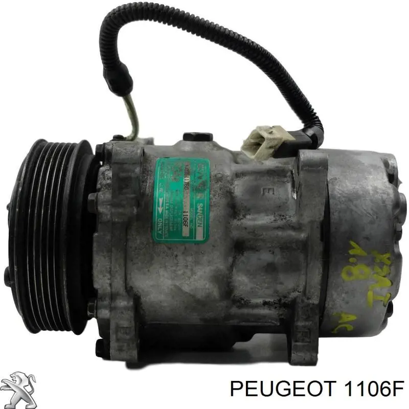 1106F Peugeot/Citroen компресор кондиціонера