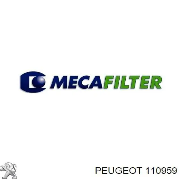 110959 Peugeot/Citroen фільтр масляний