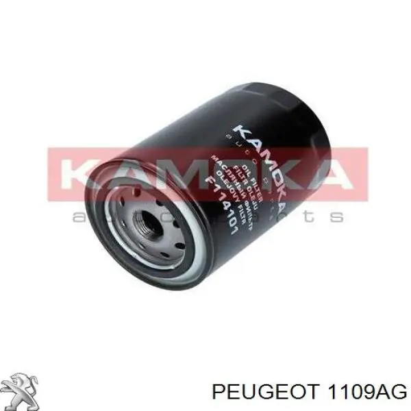 1109AG Peugeot/Citroen фільтр масляний