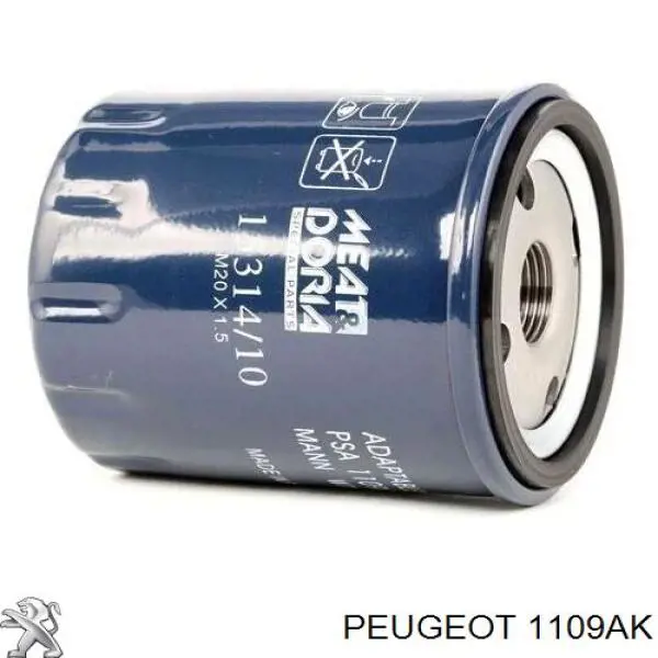 1109AK Peugeot/Citroen фільтр масляний