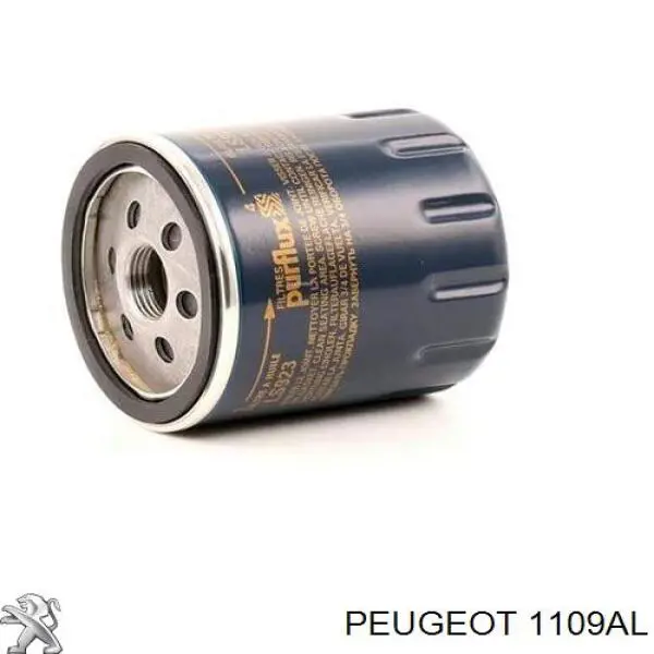 1109AL Peugeot/Citroen фільтр масляний
