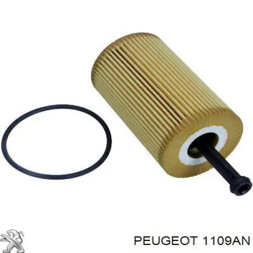 Масляний фільтр двигуна Peugeot/Citroen 1109AN ціна, від 5.91 USD