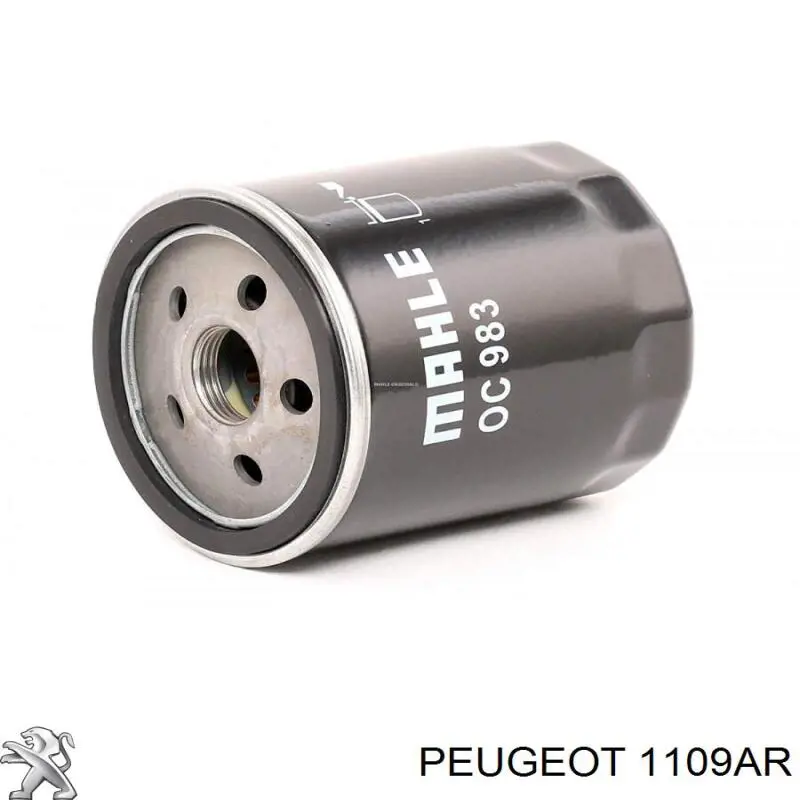 Масляний фільтр двигуна Peugeot/Citroen 1109AR ціна, від 7.50 USD
