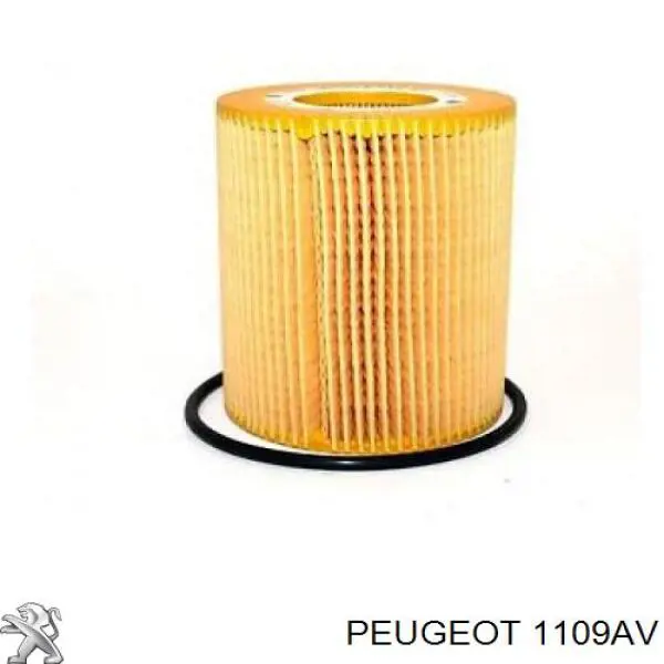1109AV Peugeot/Citroen фільтр масляний
