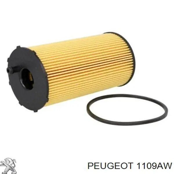 Масляний фільтр двигуна Peugeot/Citroen 1109AW ціна, від 11.60 USD
