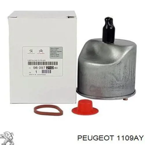 Масляний фільтр двигуна Peugeot/Citroen 1109AY ціна, від 6.59 USD