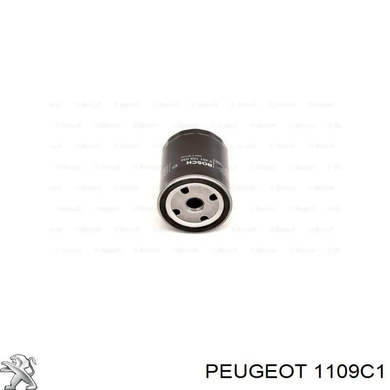 Масляний фільтр двигуна Peugeot/Citroen 1109C1 ціна, від 5.11 USD