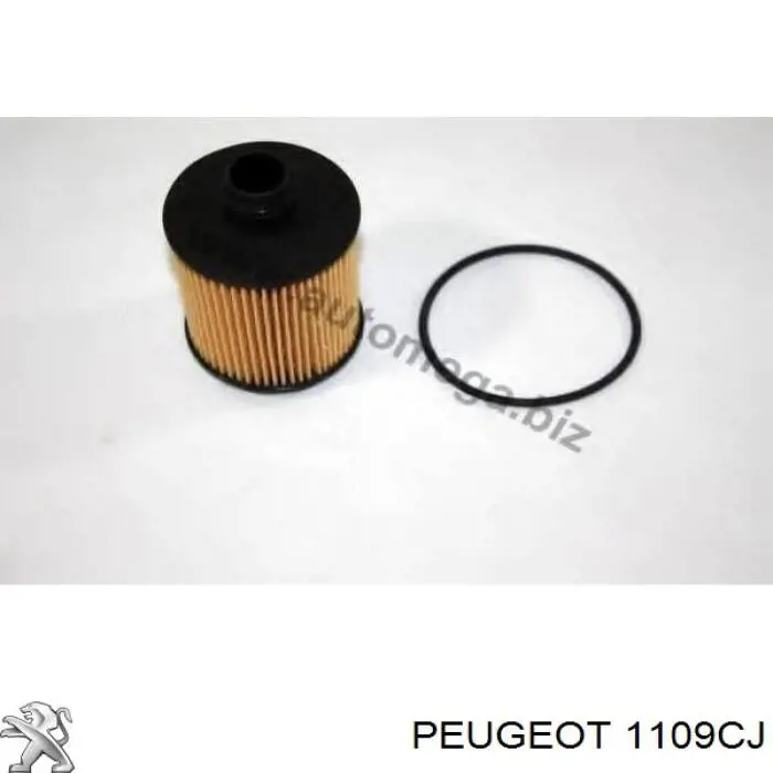 Масляний фільтр 1109CJ Peugeot/Citroen
