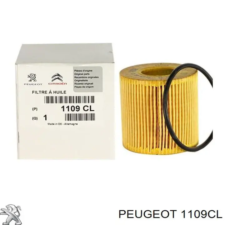 Масляний фільтр двигуна Peugeot/Citroen 1109CL ціна, від 7.34 USD
