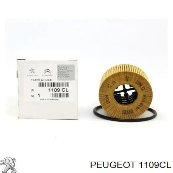 1109CL Peugeot/Citroen фільтр масляний