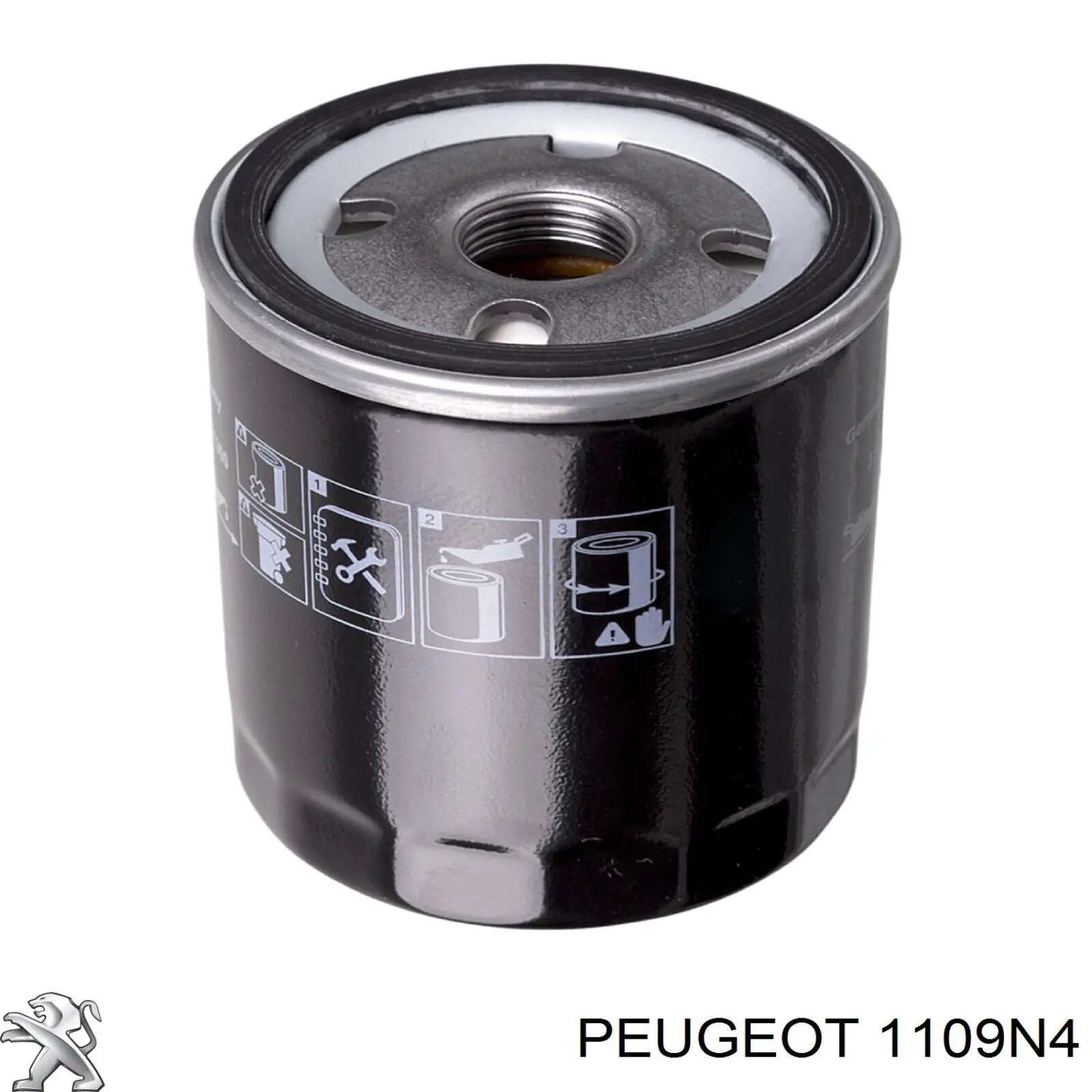 1109N4 Peugeot/Citroen фільтр масляний