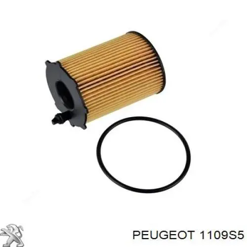 1109S5 Peugeot/Citroen фільтр масляний