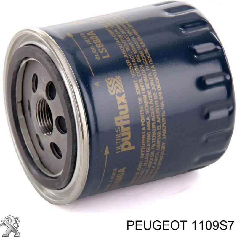 Масляний фільтр двигуна Peugeot/Citroen 1109S7 ціна, від 4.48 USD
