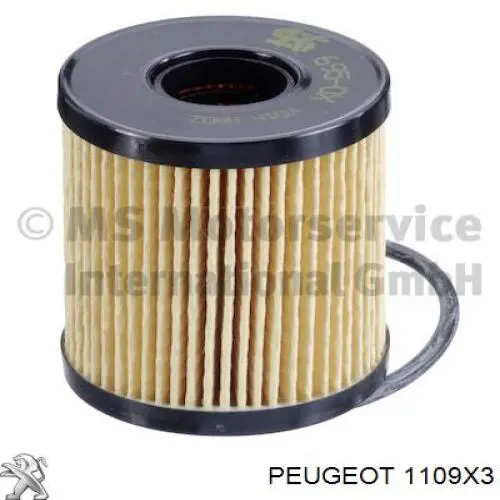 1109X3 Peugeot/Citroen фільтр масляний